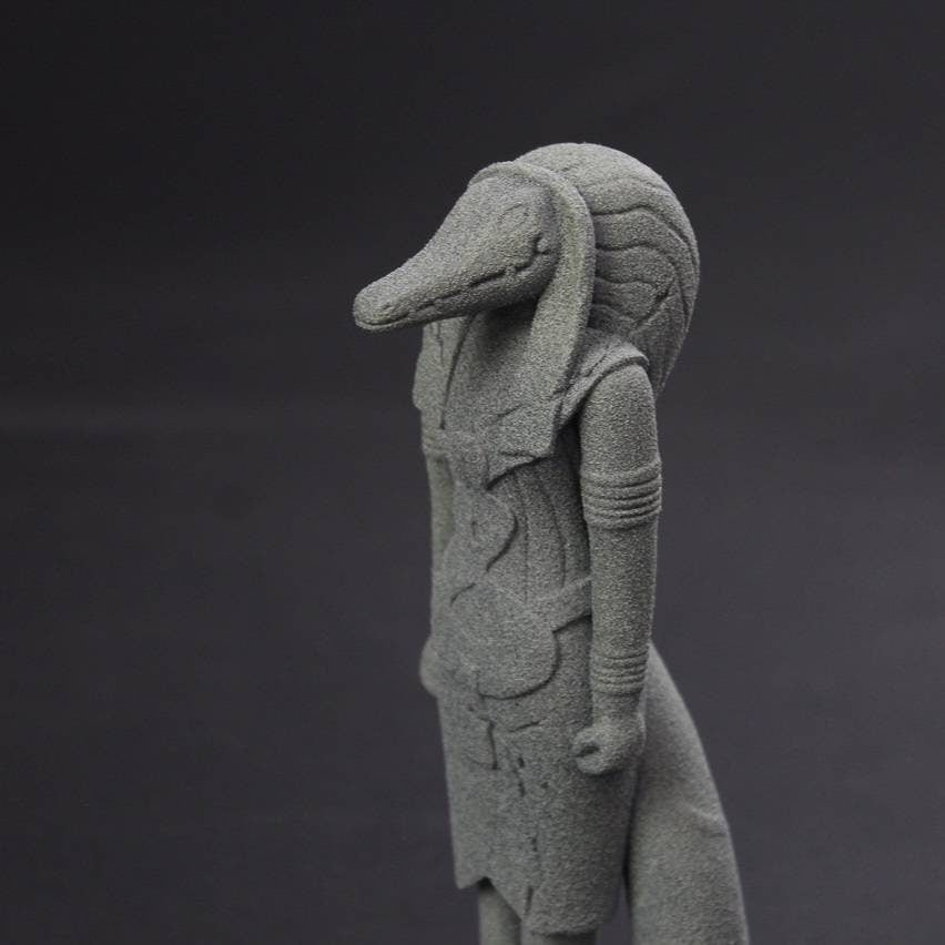Ammit Statue ~ Ammit Prison Banishment Bust ~ Stone Textured