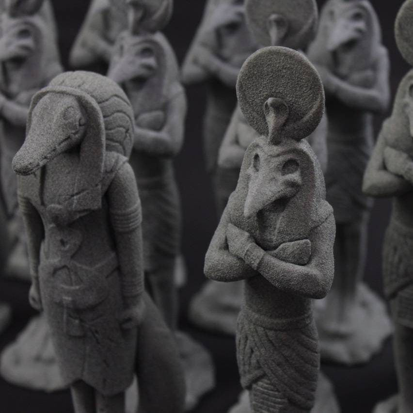 Khonshu Statue ~ Khonsu Prison Banishment Bust ~ Stone Textured