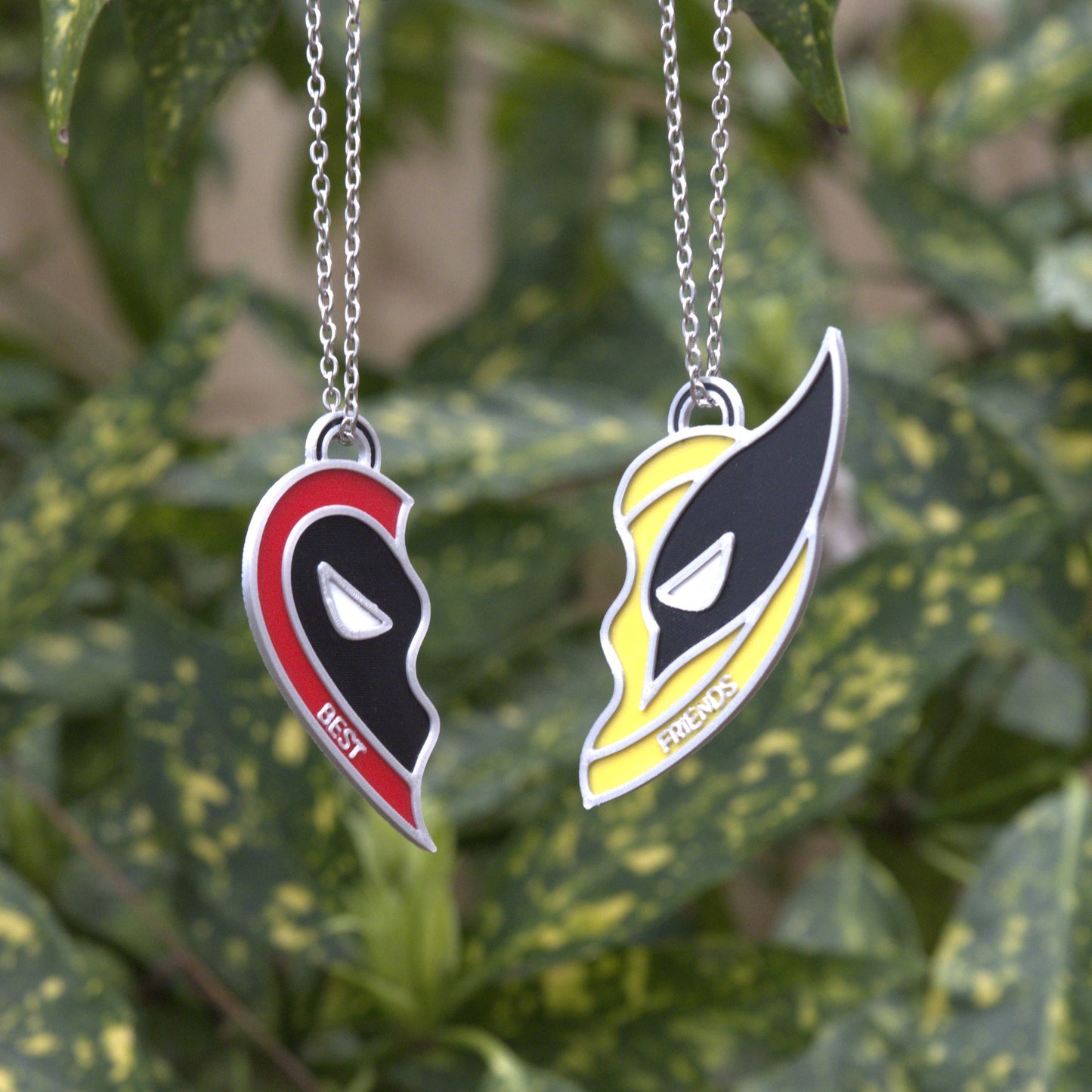 WxD Best friends Keychain/Necklace