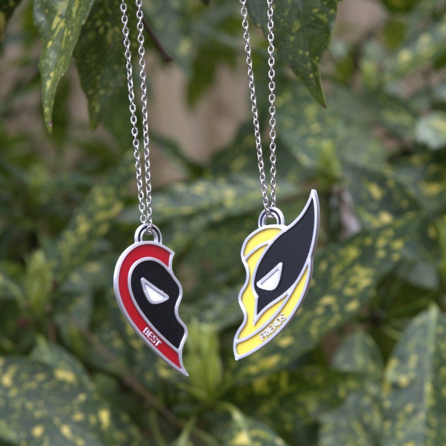 WxD Best friends Keychain/Necklace