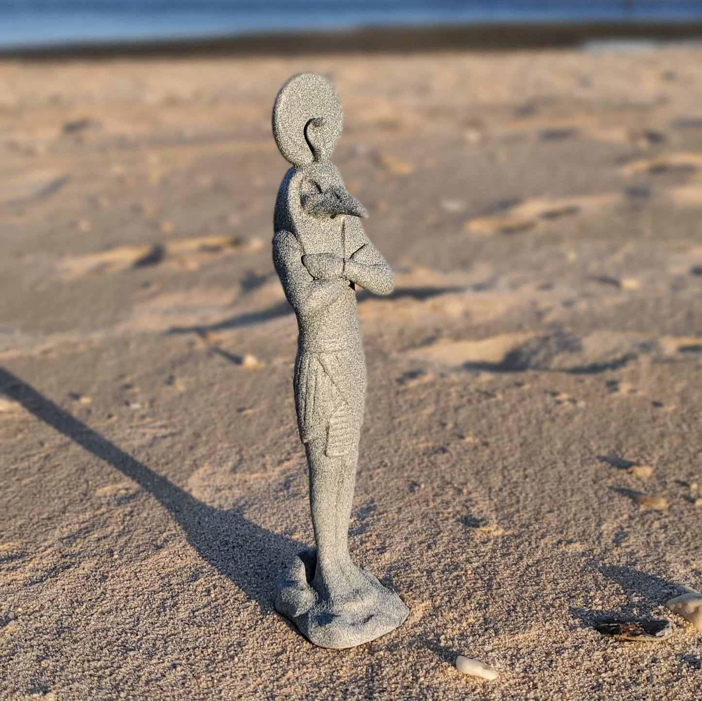 Khonshu Statue ~ Khonsu Prison Banishment Bust ~ Stone Textured