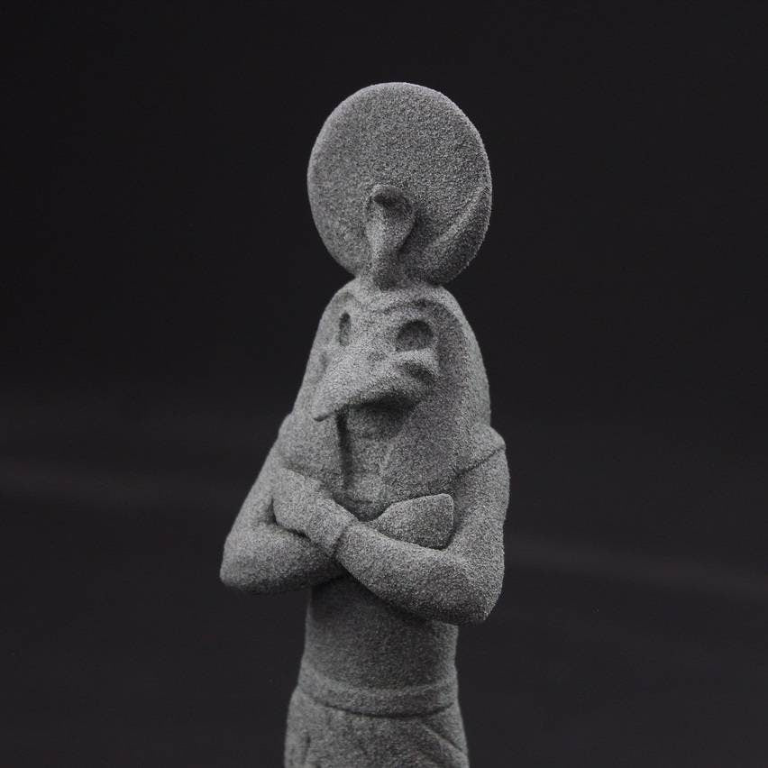 Khonshu Statue ~ Khonsu Prison Banishment Bust ~ Stone Textured