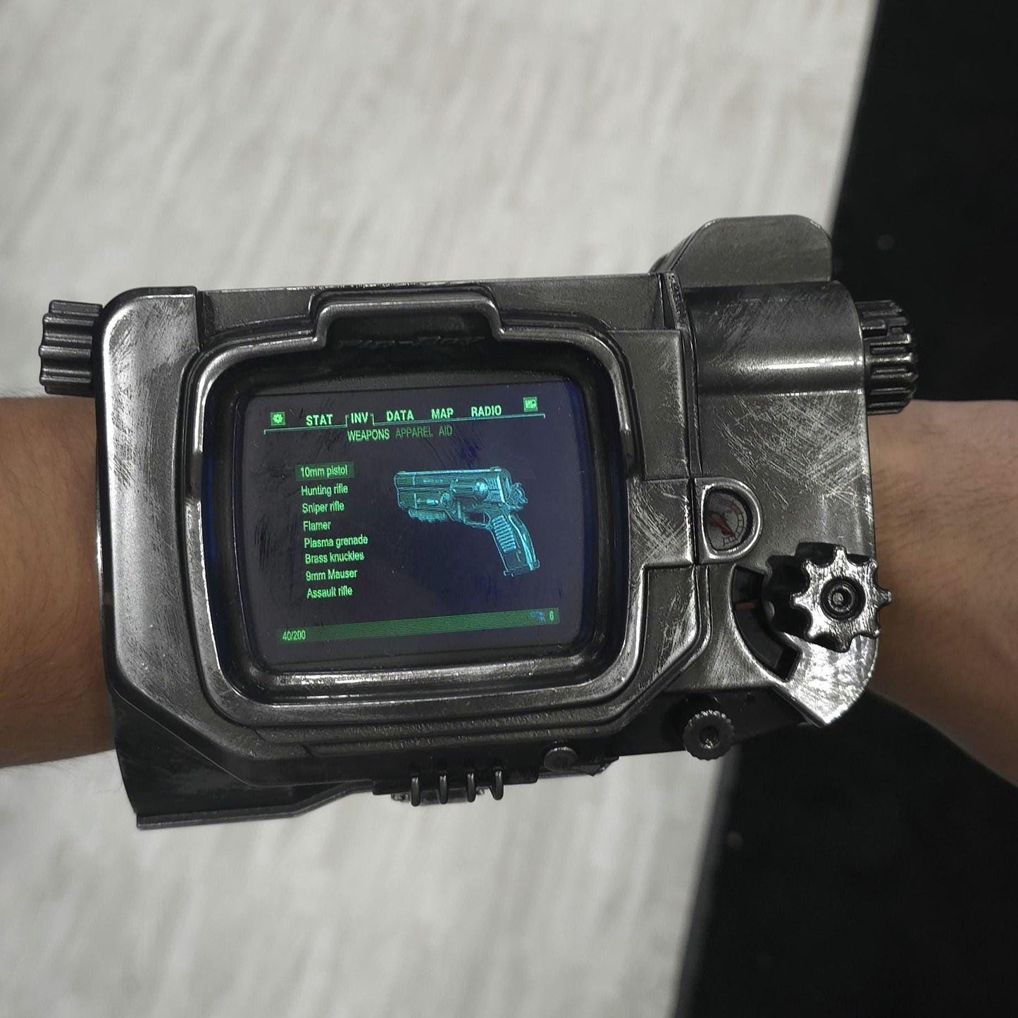 Fallout Pip-boy Functional Replica 1:1 scale