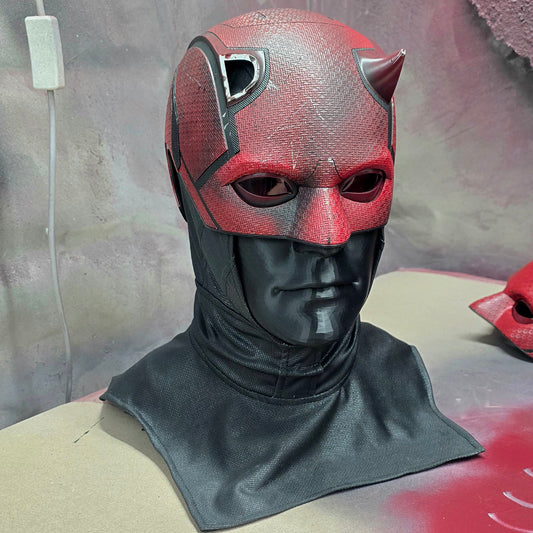 Textured Clean/Damaged Cowl Display Bust Bundle