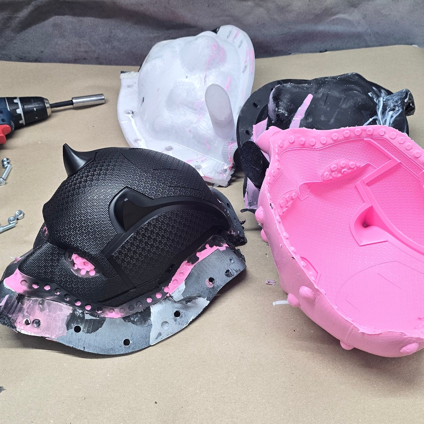 Textured cowl Raw Resin Casted Kit (Preorder)